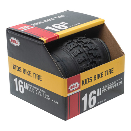 BELL SPORTS BIKE TIRE 16"" BLACK 7091031